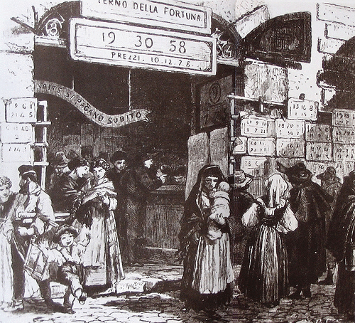 1865 – Botteghino del lotto