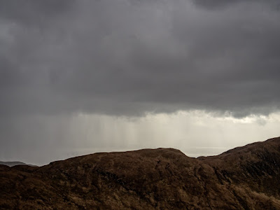 Photo of the hail storm heading towards us