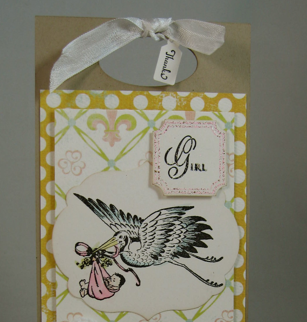 Pretty vintage gift bag | paper, scissors, rock