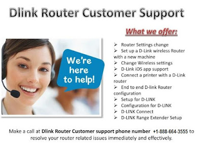 d-link router customer support phone number