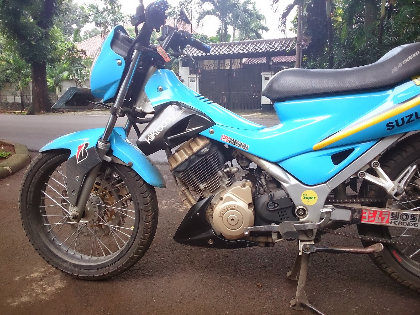 Share The Story Modif Leg Shield En Cowling Satria FU Ala