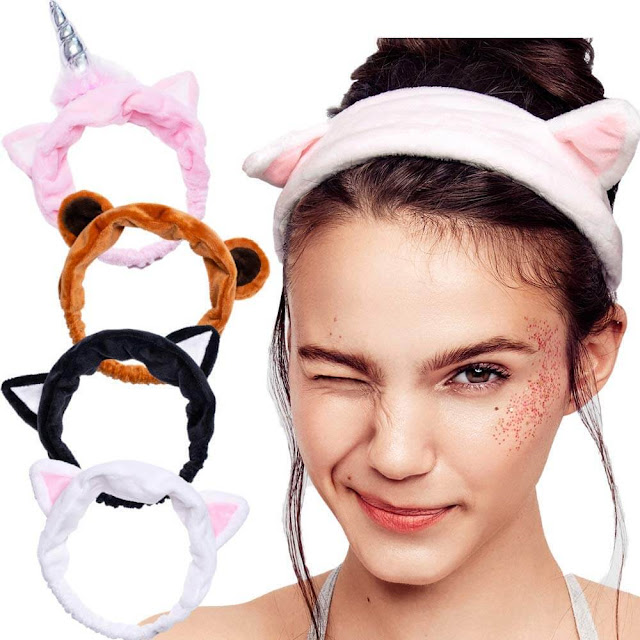 I Dew Care Cat Headband bundle on amazon