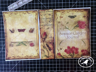 Summer Garden Junk Journal Cover Tutorial from My Porch Prints