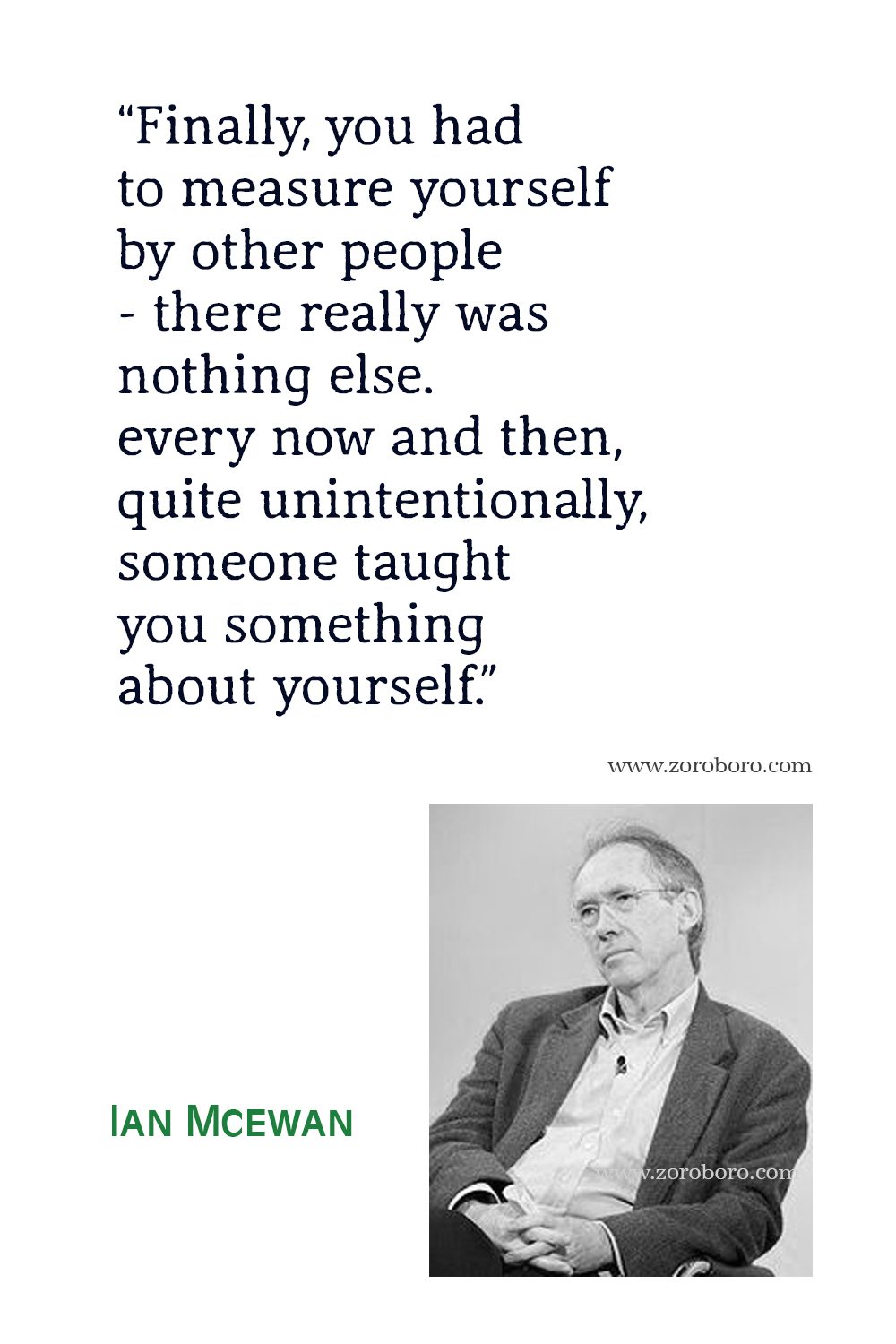 Ian McEwan Quotes, Ian McEwan Books Quotes, Ian McEwan Nutshell, Atonement Quotes, Ian McEwan Novel Quotes