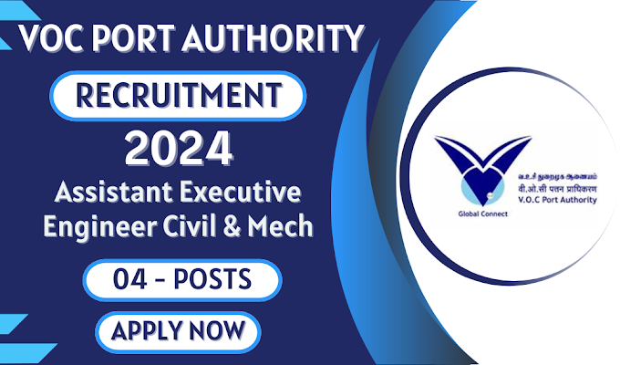 VOC Port Authority Recruitment 2024 AEE Posts Apply Now