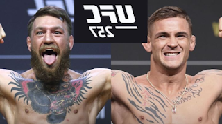 Gratis podras ver el pesaje de UFC 257 Poirier vs McGregor 22-1-2021