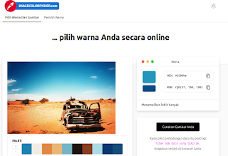 Cara Mengetahui Kode Warna HEX Dan RGB Pada Suatu Gambar