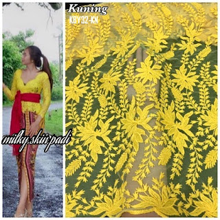 Kebaya Tile Milky Skin Padi