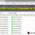 How To Add Zero “0” In Front Of Numbers In MS Excel