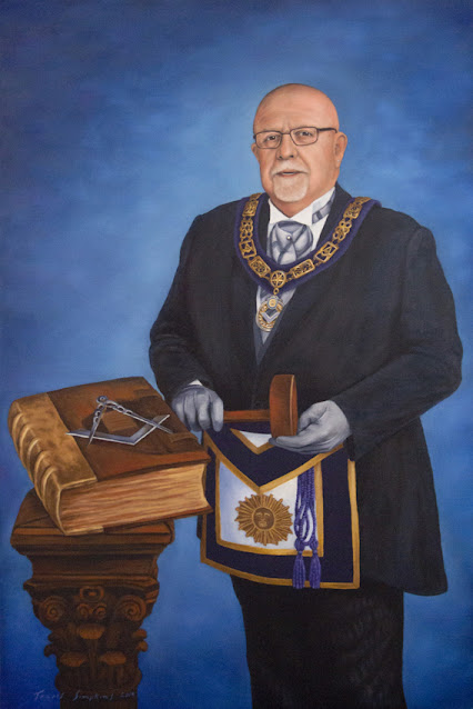 M.W. Gregory J. Scott. Past Grand Master. Grand Lodge of New Jersey. by Travis Simpkins