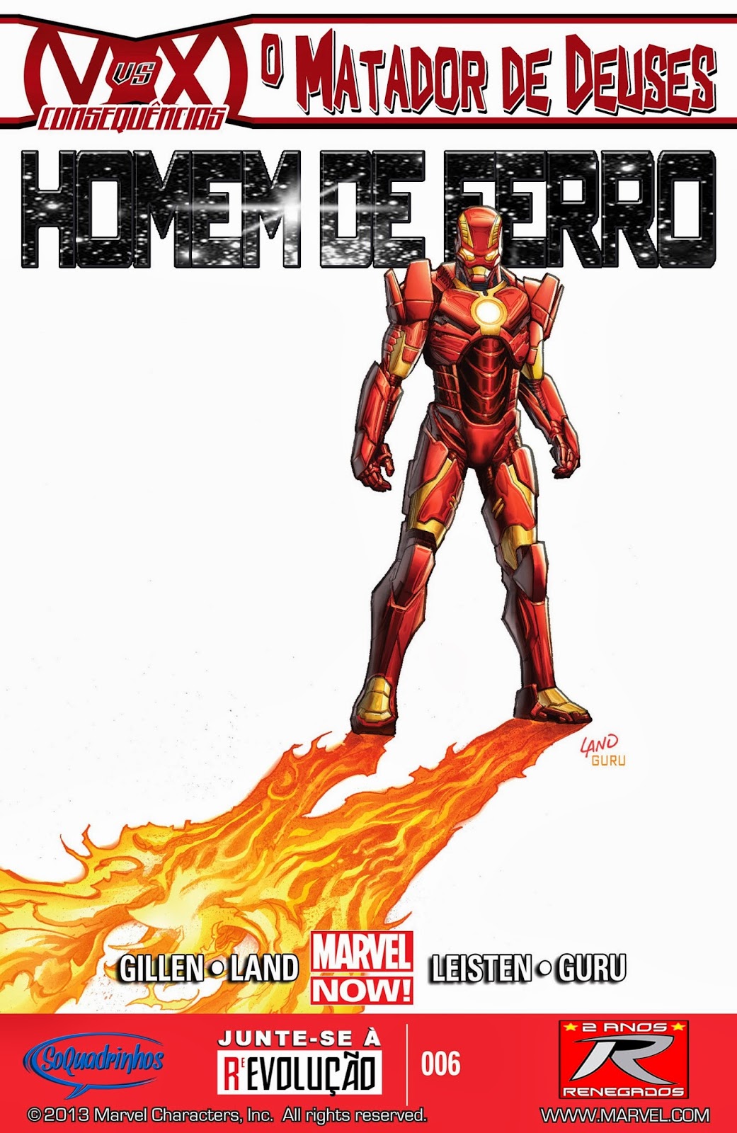 Nova Marvel! Homem de Ferro v6 #6
