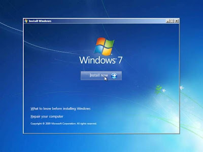 install Windows 7 Dengan Sempurna