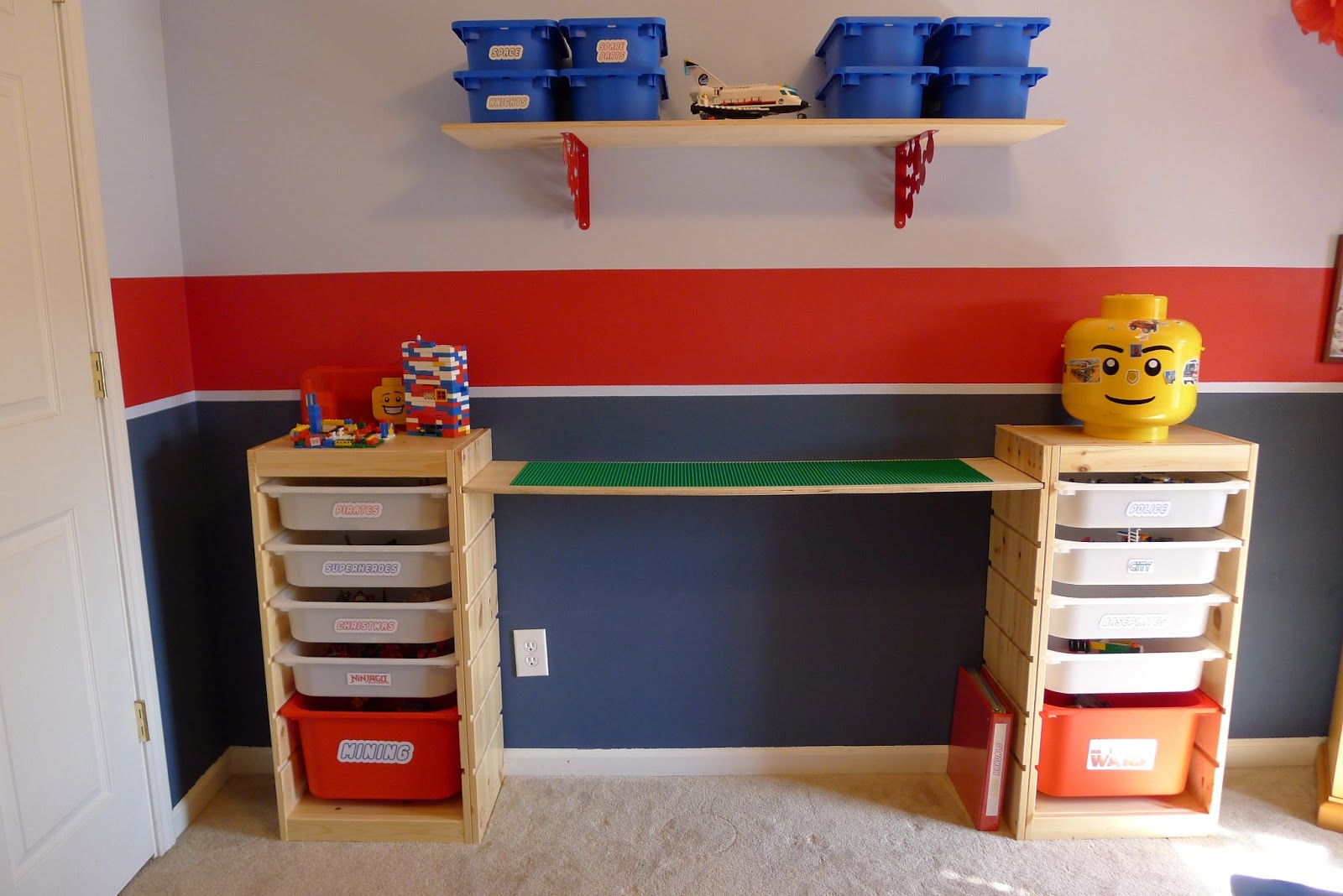 That Mommy Blog: Lego Storage and Play Table: An Easy IKEA ...