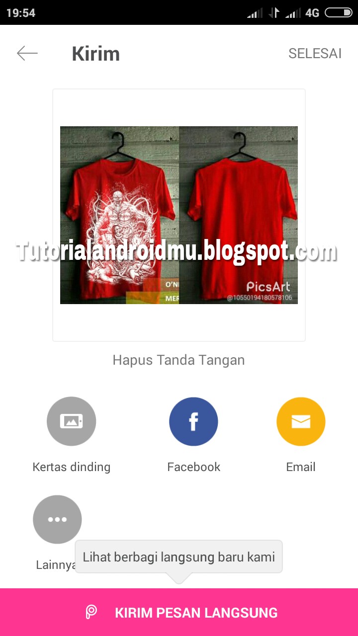 Cara Desain Baju Dengan Aplikasi Picsart TUTORIAL ANDROIDMU