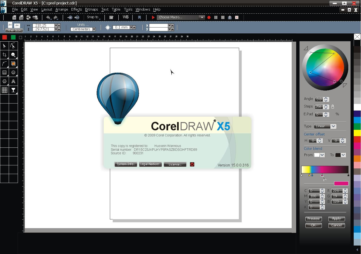 CoreShop Corel Draw X5 