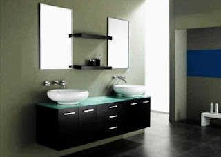 Ideas Determine the layout of the bathroom cabinets