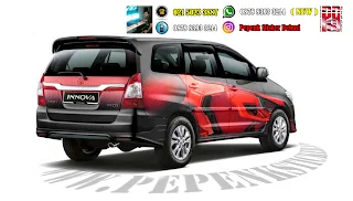 Decal sticker innova,Mobil,Cutting Sticker,innnova reborn,decal sticker,sticker mobil,cutting sticker Mobil,jakarta,Bekasi,