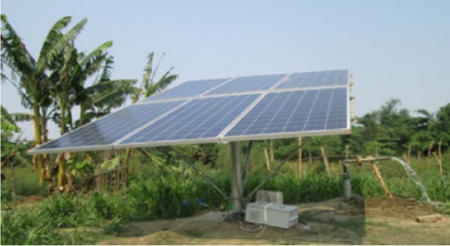 Solar Water Pumping System for Irrigation