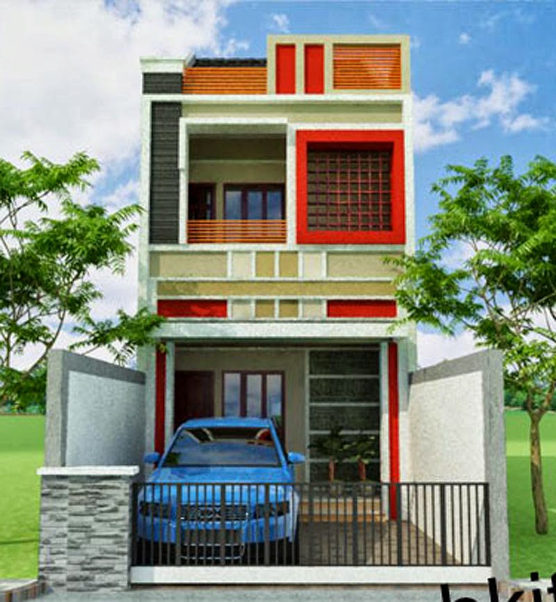  Rumah  Minimalis  Sederhana  2  Lantai  Desain Rumah  
