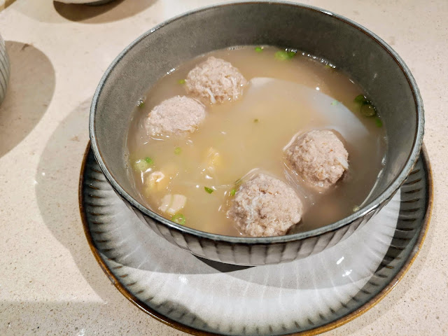 Crab Meatball Soup