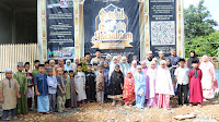 Kunjungi Pondok Tahfiz Qur'an di Kelurahan Labessi, Kapolres Soppeng Berikan Bantuan