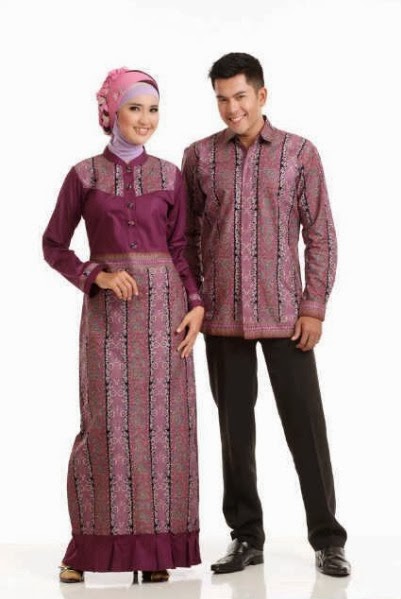  Model  Baju  Batik Pesta Muslimah  Batik Indonesia