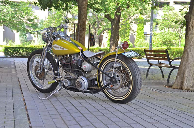 Harley Davidson Shovelhead 1971 By Moon Custom Cycle Shop Hell Kustom