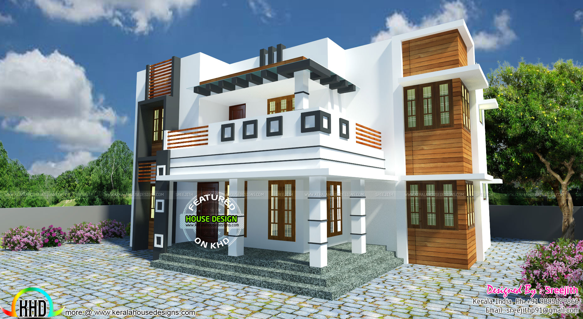  Vastu  shastra based modern home  architecture Kerala home  