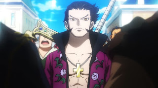 ワンピースアニメ 鷹の目 ジュラキュール・ミホーク 若い頃 ONE PIECE Dracule Mihawk