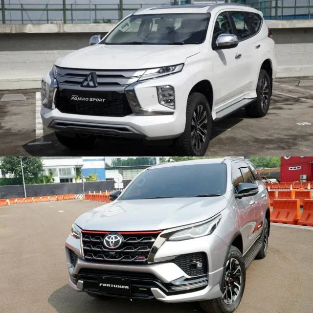 pajero vs fortuner 2021