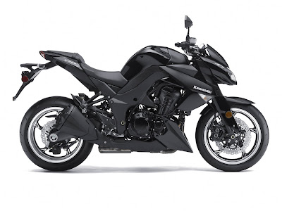 2011 Kawasaki Z1000 Black Color