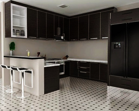 Desain Keramik Lantai Dapur Ide Top!