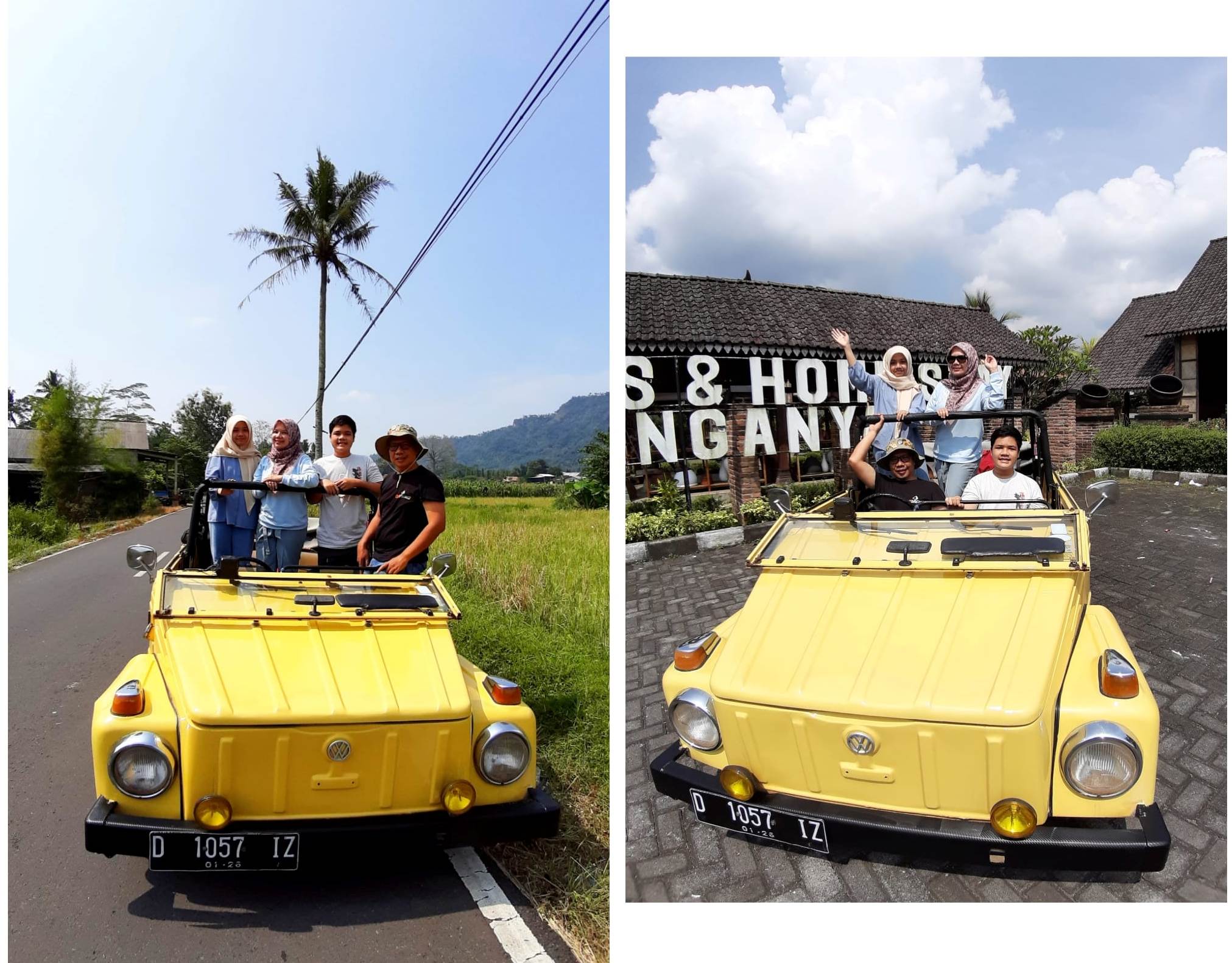 Wisata VW Safari Borobudur Keliling Desa Magelang Nurul Sufitri Travel Blogger