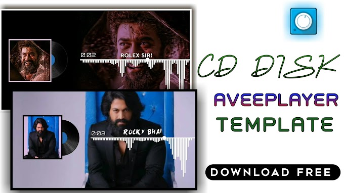 New CD DISK aveeplayer template free download 