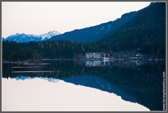 Lago Eibsee Baviera (Alemania)