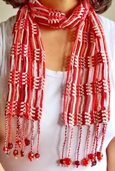 Easy Crochet Scarf For summer