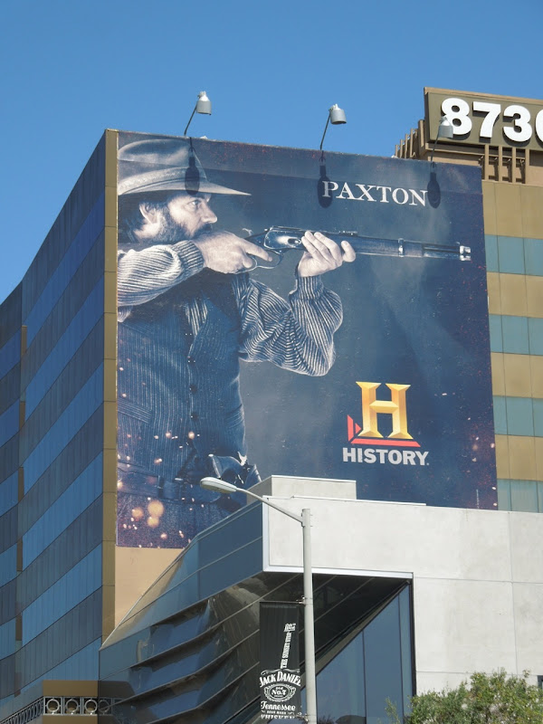 Bill Paxton Hatfields McCoys TV billboard