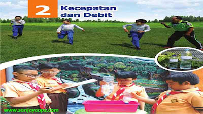 kunci jawaban senang belajar matematika kelas 5 kecepatan dan debit