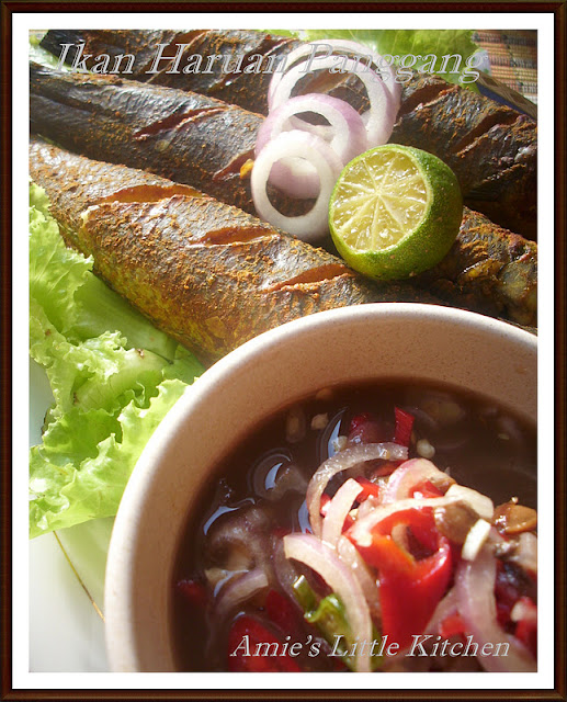 AMIE'S LITTLE KITCHEN: Ikan Haruan Panggang Air Asam 