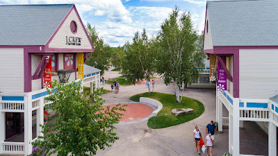 Settlers Green Outlet Village in North Conway, New Hampshire