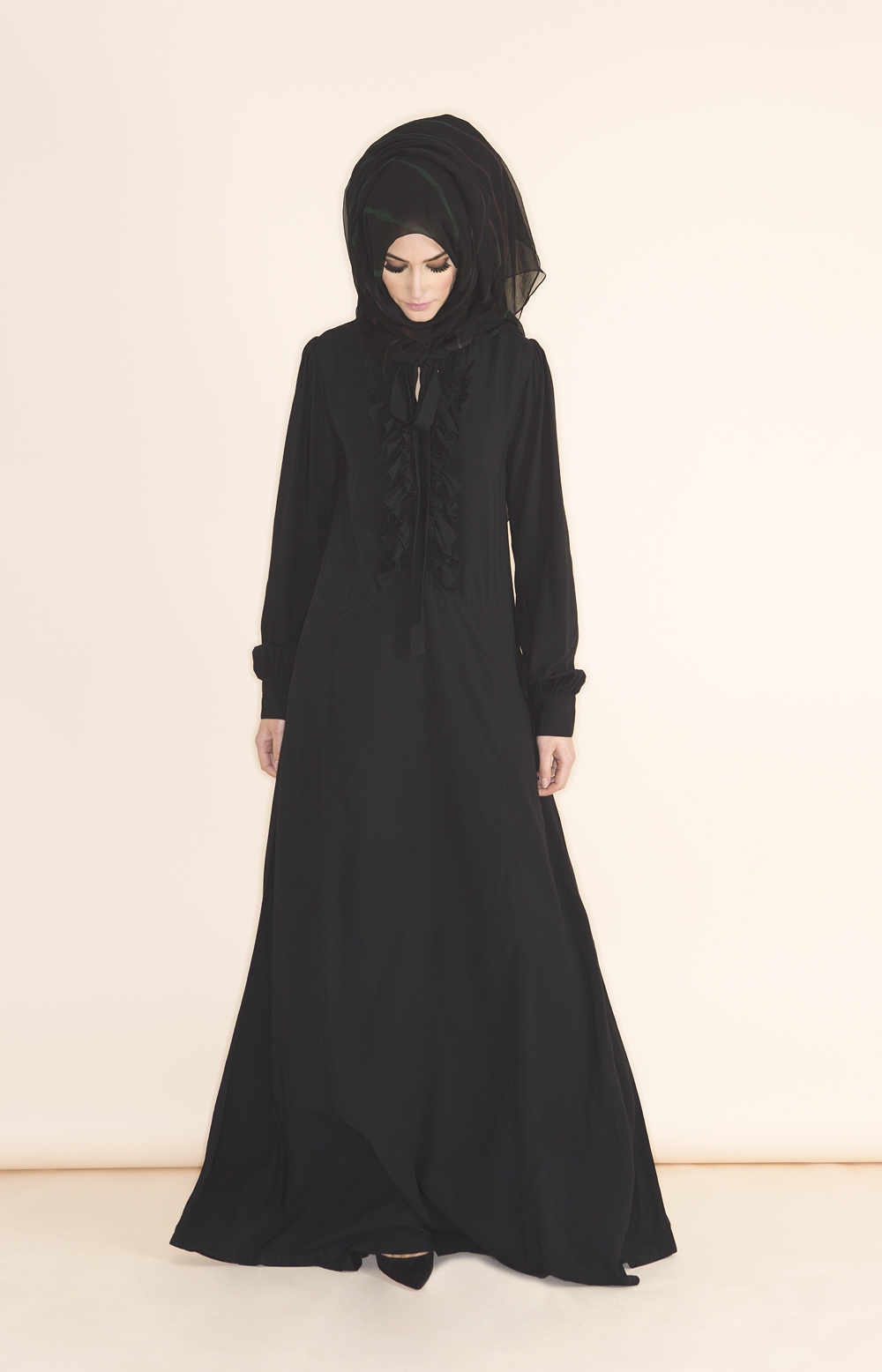 10 Contoh Model Baju Muslim Terbaru  2019 Model  HIjab