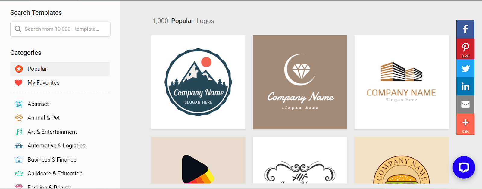 membuat logo online gratis dengan designevo