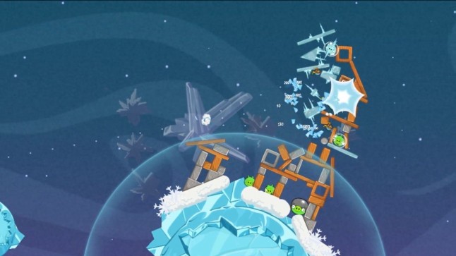 Angry Birds Space Screenshots