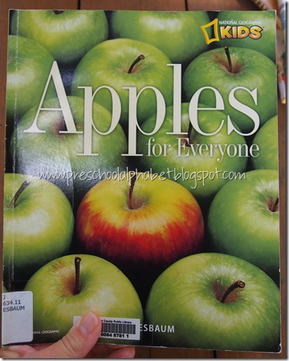 Preschool Alphabet: A is for Apples Preschool Alphabet: A is for Apples