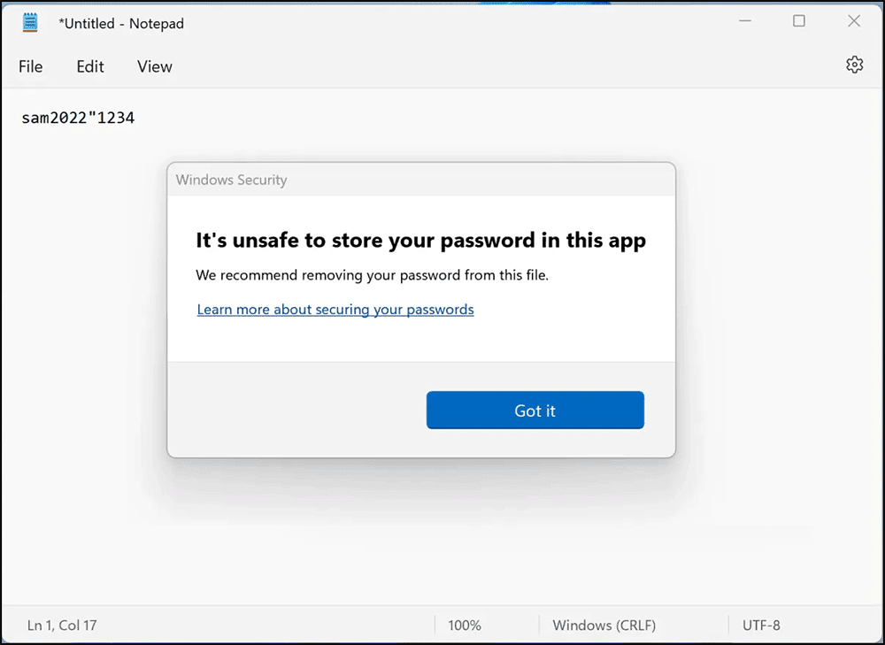 1-Password-Warning