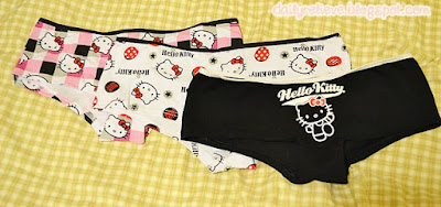 Haul: Forever 21, Hello Kitty 'Panties'