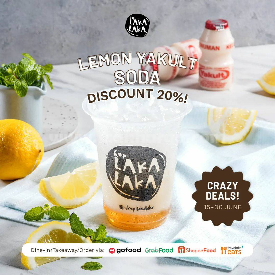 Promo KOPI LAKA LAKA CRAZY DEALS Diskon 20%