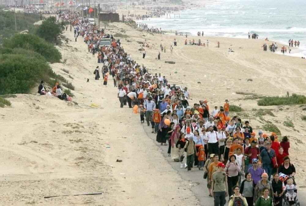 خروج المستوطنين الإسرائيليين من فطاع غزة 2005