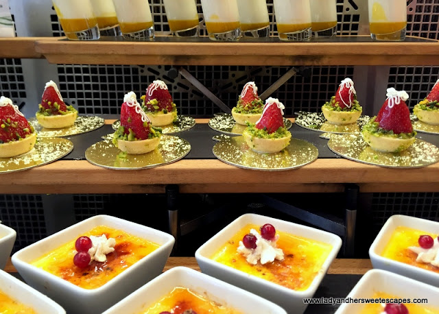 desserts at Ginger Friday Brunch