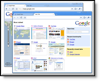 Google Chrome Browser View